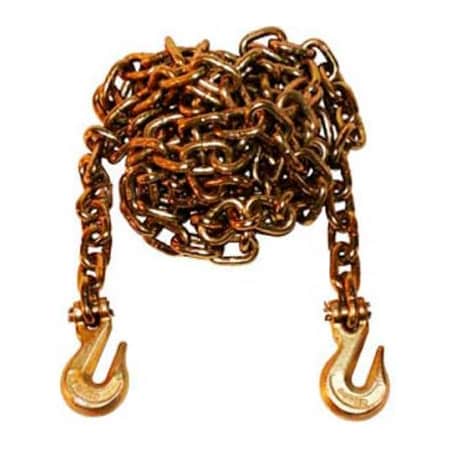 Advantage Sales & Supply Advantage Grade 70 Transport Binder Chain G70BC375X20 - 3/8" Dia. - 6600 Lb. Cap. - 20' Box/Bag G70BC375X20